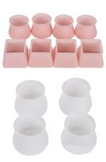 4/8/16 pièces Table chaise jambes Silicone casquettes meubles pieds protecteur couvre antidérapant Table jambe casquettes Protection des pieds