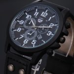 2019 Vintage classique montre hommes montres en acier inoxydable étanche Date bracelet en cuir Sport Quartz armée relogio masculino reloj