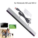 Barre de capteur de remplacement barre de capteur de mouvement filaire Compatible pour NS Wii/Wii U Console TV accessoires