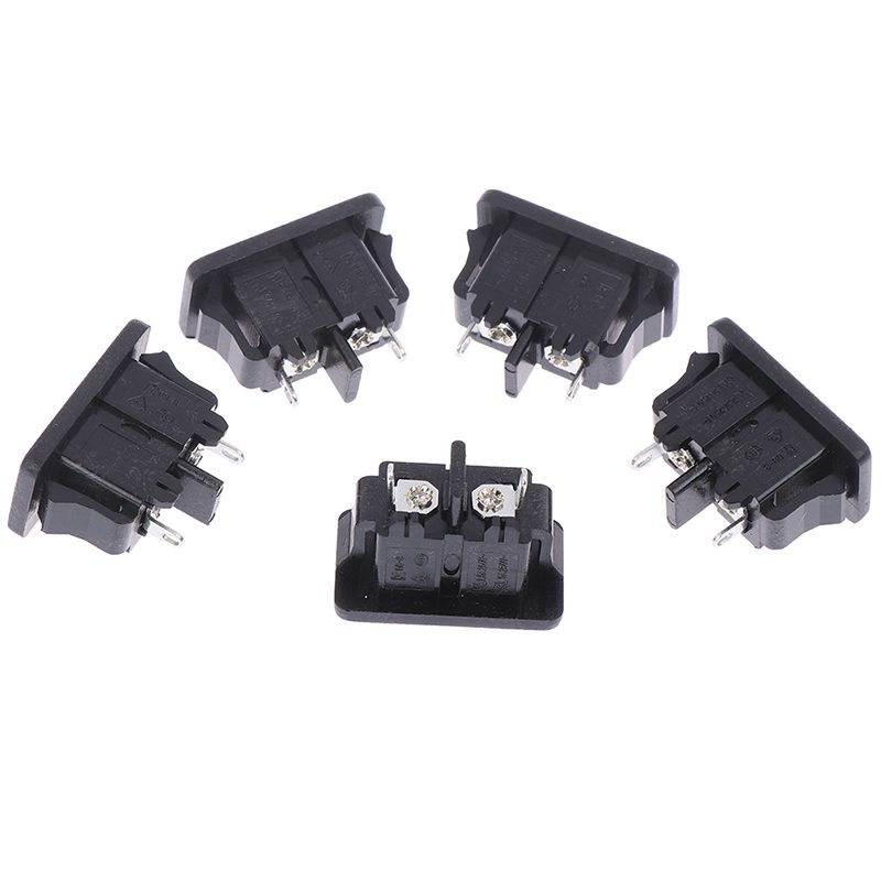 Aexit AC250V 2.5A BX-180-H01 Presa per il cablaggio di ingresso CA IEC 2 pin Copper Rhodium Power ID: 108426