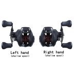 LINNHUE BF2000 Baitcasting Reel High Speed 7.2:1 Gear Ratio 12+1BB Fresh/Saltwater Magnetic Brake System Ultralight Fishing Reel