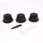 6 pièces adaptées pour Dolce Gusto café filtre tasse réutilisable café Capsule filtres pour Nespresso, avec cuillère brosse accessoires de cuisine