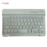 Clavier sans fil en aluminium Ultra mince de Bluetooth de multimédia pour l'alphabet anglais de Windows de tablette d'ios Android et l'alphabet thaï