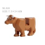 Blocs de construction animaux modèle Crocodile léopard jeux éducatifs Figure brique jouets pour enfants enfants