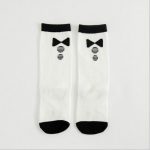Chaussettes montantes pour bébés filles | Chaussettes noires en coton solide, Tube Long, adorables, pour enfants, chaussures de Sport, pour écoliers de 0 à 6 ans