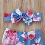 Pudcoco-pantalon pour nourrissons filles | Vêtements d'automne longs à fleurs, pantalon + bandeau pour nourrissons, 2 pièces pour enfants de 0 à 24M