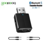 USB Bluetooth 5.0 émetteur récepteur 3 en 1 EDR adaptateur Dongle 3.5mm AUX pour TV PC casque maison stéréo voiture HIFI Audio