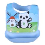 Bavoirs imperméables en Silicone pour bébé | Serviette Saliva pour bébé, tabliers de dessin animé pour bébé, chiffons détachables Bandana 1226