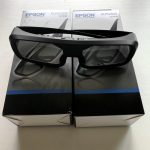 ELPGS03 bluetooth obturateur lunettes 3D actives pour Epson Home Cinema 3D projecteurs