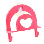 Évier pratique porte-éponge en plastique | Évier pratique, évier égouttoir de séchage, ventouse vaisselle patère à vêtements pour épurateur savon, rangement étagère