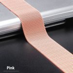 Bracelet pour montre Apple 5 4 3 2 38MM 40MM 42MM 44MM Bracelet à boucle milanaise Bracelet en acier inoxydable pour accessoires Iwatch