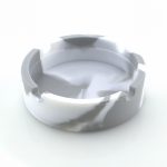 Cendrier circulaire en Silicone | Nouveau cendrier en Silicone, psychedelique doux rond, support de fumée de verre, cendrier sur mesure porte-Cigarette