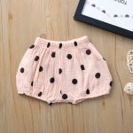 Shorts pour bébés filles | Pantalons pour bébés garçons, plis bouffants, motif Triangle, pantalons PP pour tout-petits
