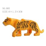 Blocs de construction animaux modèle Crocodile léopard jeux éducatifs Figure brique jouets pour enfants enfants