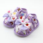 Bébé chaussures bébé fille doux chaussures doux confortable fond antidérapant mode Bow chaussures berceau chaussures 2019