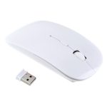 Bureau Ultra-mince souris sans fil 2AAA batterie USB mode ordinateur haute sensibilité réunion souris Portable PC & accessoires d'ordinateur Portable