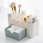 Boîte à tiroirs de rangement de bureau | Gain d'espace, boîte à accessoires de rangement en plastique pour maquillage 2019 #20