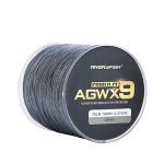 Angryfish 9 Strands Weaves Braided 500M/547YD Fishing Line Super Strong PE Line 15LB-70LB Braided Fishing Thread