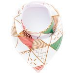 Bibelots Triangle en coton pour bébé | Écharpe en coton pour enfants, Baberos, bavoir Dribble, bavoir absorbant, pour nouveau-né