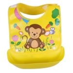 Bavoirs imperméables en Silicone pour bébé | Serviette Saliva pour bébé, tabliers de dessin animé pour bébé, chiffons détachables Bandana 1226
