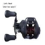LINNHUE BF2000 Baitcasting Reel High Speed 7.2:1 Gear Ratio 12+1BB Fresh/Saltwater Magnetic Brake System Ultralight Fishing Reel