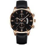 2020 Relogio Masculino montre hommes calendrier mode Sport cadre acier inoxydable bracelet en cuir Quartz montre d'affaires Reloj Hombre