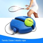 Outil d'entraînement de Tennis robuste plinthe dispositif de Sparring exercice balle de Tennis Sport auto-étude balle de rebond avec entraîneur de Tennis