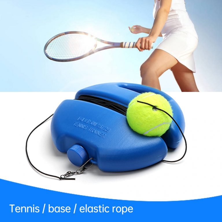 Kit Entraînement Tennis Solo - 2 Balles Rebondissantes Avec Corde 4m - Idéal Adulte Et Enfant
