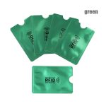 10PC Anti Rfid couleurs bloquant lecteur porte-carte Id porte-cartes de banque Protection métal carte de crédit porte-notes Aluminium organisateur