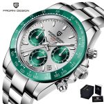 PAGANI DESIGN affaires hommes montres 100M étanche Sport montre-bracelet saphir Daytona acier inoxydable hommes chronographe montre nouveau