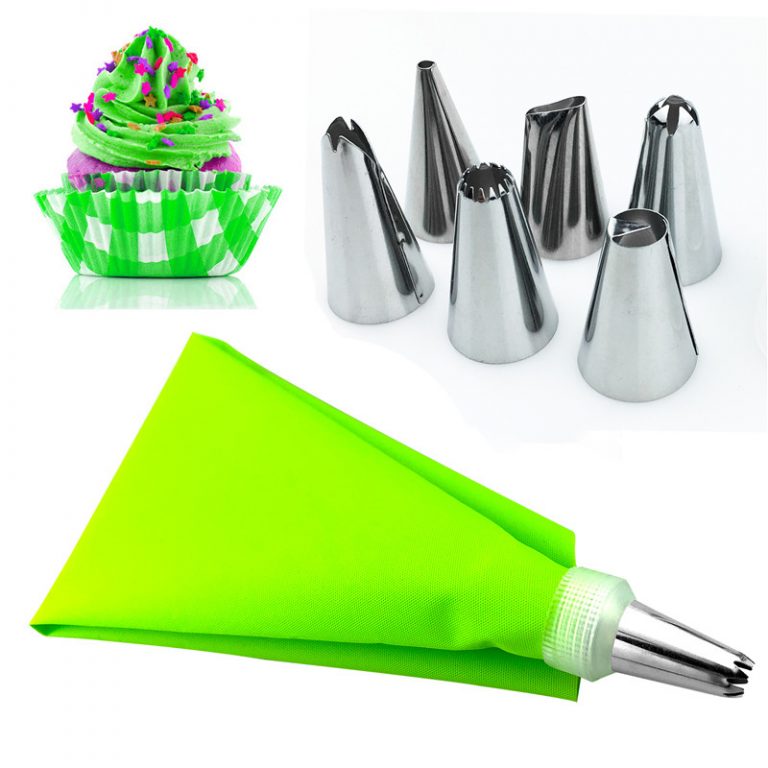 WOLFCUT Embout de pâtisserie compatible avec hachoir à viande Bosch MUM4- MUM5, argenté