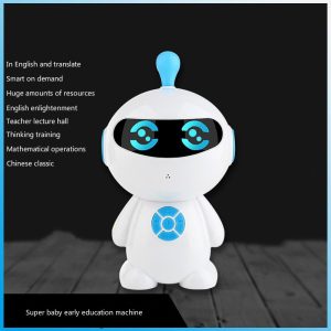Voix intelligente AI Robot Super bébé anglais et chinois enfants éducation précoce Dialogue apprentissage Machine APP LinkInteraction