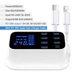 8 Ports Quick Charge 3.0 USB Charger For Android iPhone Adapter 18W PD 3.0 Phone Tablet Fast Charger For xiaomi huawei samsung