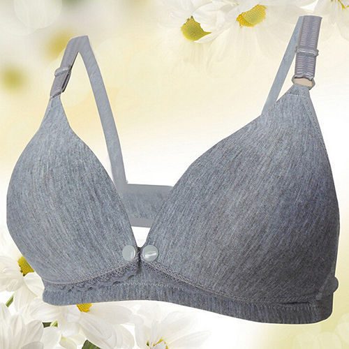 Soutien-gorge D'allaitement En Coton Préformé Bonnet C - Sans Armature, Ouverture Facile, Bretelles Réglables - 7