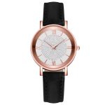 2020 ciel étoilé cadran montres pour femmes mode échelle romaine strass cuir dames Quartz montre femme montre-bracelet reloj mujer
