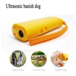 Renforcer l'équipement de formation de chien répulsif à ultrasons 3 en 1 dispositif de formateur de contrôle Anti-aboiement