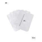 1/4/5/10 pièces en aluminium feuille RFID boîtier anti-degauss porte-carte Protection jeu de cartes bancaires sac de Protection NFC antivol porte-carte