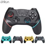 2020 pour consoles Nintendo Switch Pro Manette de jeux vidéo Manette de jeu pour N-Switch Pro NS-Switch Pro NS Pro Manette de jeu Manette de jeu sans fil Bluetooth Manette de jeu Manette de jeu avec poignée à 6 axes