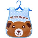 1 pièces bavoir Animal réglable bébé bavoirs en plastique imperméable à l'eau déjeuner alimentation bavoirs bébé dessin animé alimentation tissu enfants bébé tablier De