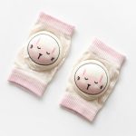 Maille mince Section respirante genouillère coton été bébé genouillères enfants anti-dérapant ramper nécessaire genouillère protection livraison directe