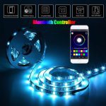 5V USB SMD5050 cuisine lumière LED lampa maison placard sous armoire lumière luces Led éclairage lampes de nuit rvb Bluetooth contrôleur