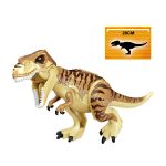 Monde jurassique dinosaures figurines briques tyrannosaure Indominus Rex i-rex assembler des blocs de construction enfant jouet Dinosuar