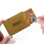1/4/5/10 pièces en aluminium feuille RFID boîtier anti-degauss porte-carte Protection jeu de cartes bancaires sac de Protection NFC antivol porte-carte