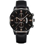 2020 Relogio Masculino montre hommes calendrier mode Sport cadre acier inoxydable bracelet en cuir Quartz montre d'affaires Reloj Hombre