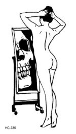 1 PC géométrique planète mode femmes temporaire tatouage autocollant noir Roses conception fleur bras corps Art grand faux tatouage autocollant
