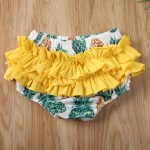 Maillot de bain pour petites filles | Ensemble 2 pièces, imprimé ananas, pastèque, à volants, nœud papillon, pour enfants en bas âge