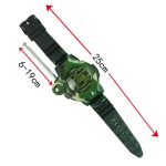 2 pièces enfants Simulation militaire montre interphone électronique talkie-walkie enfants Portable interactif Radio activité de plein air jouets
