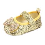 Chaussures de berceau en cuir PU | Chaussures de premiers marcheurs, chaussures de princesse pour bébés filles d'intérieur à semelles souples avec nœud papillon, chaussures de marche pour bébés