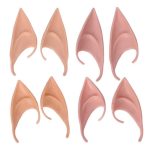 Cos Elf oreilles 2 couleurs adultes enfants prothèses fausses oreilles Halloween Performance fête scène accessoires 1 paire