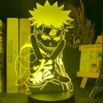 Anime Naruto Uzumaki Led veilleuse équipe 7 Sasuke Kakashi Hatake enfants chambre veilleuse Itachi Uchiha 3d lampe enfant cadeau de noël